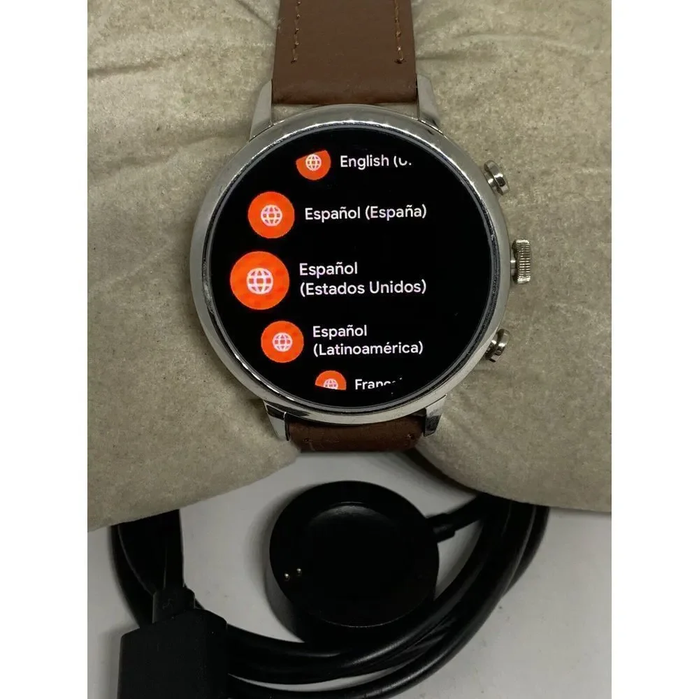 Fossil Gen 4 Authentic Digital Dial Smart Watch Custom Band FTW6017 BA209